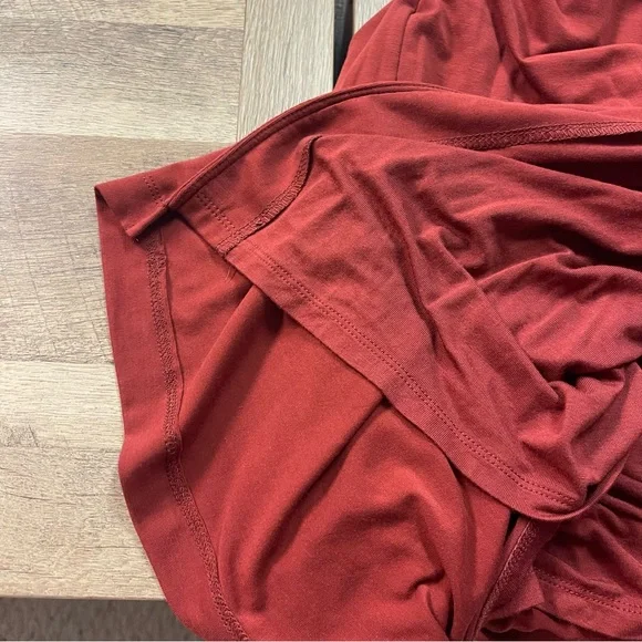 Free People Hayley Midi Strapless Dress in Russet Acorn Women’s Size Medium - Picture 10 of 13